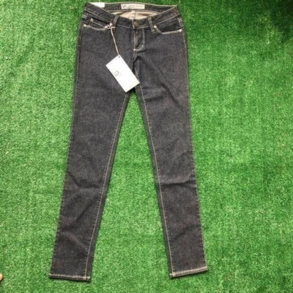 Bull Heads Blue Skinny Low Rise Jeans Size 3 - Picture 1 of 5